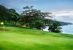 Oceanfront views are a hole in one; Avellanas, Costa Rica