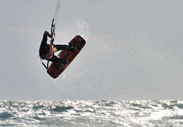 Beach Activities around Playa Grande include Kite Surfing in Costa Rica