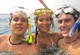 Snorkelling and diving can be enjoyed at Playa Hermosa and near Playa Grande, Costa Rica